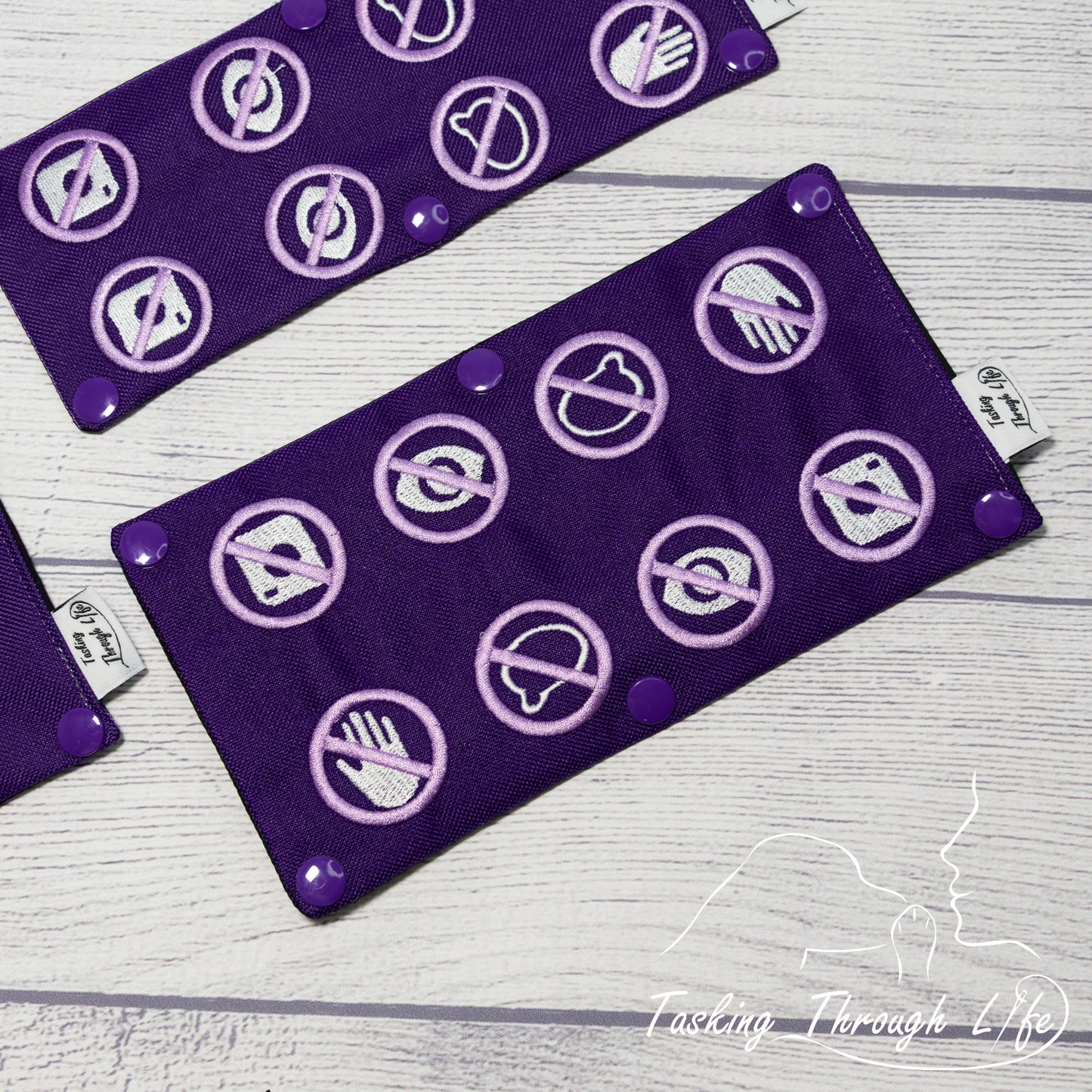 No Contact Symbols Chest Strap Wrap (V8) - C7