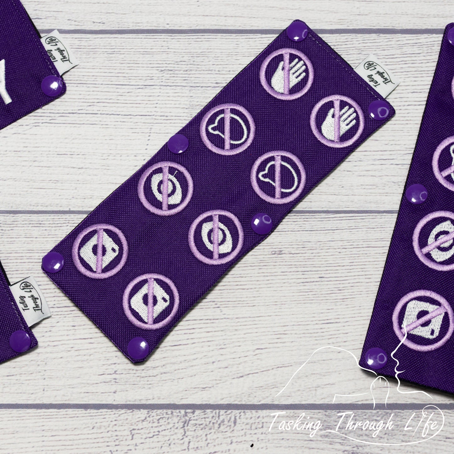 No Contact Symbols Leash Wrap - (V8) - C20