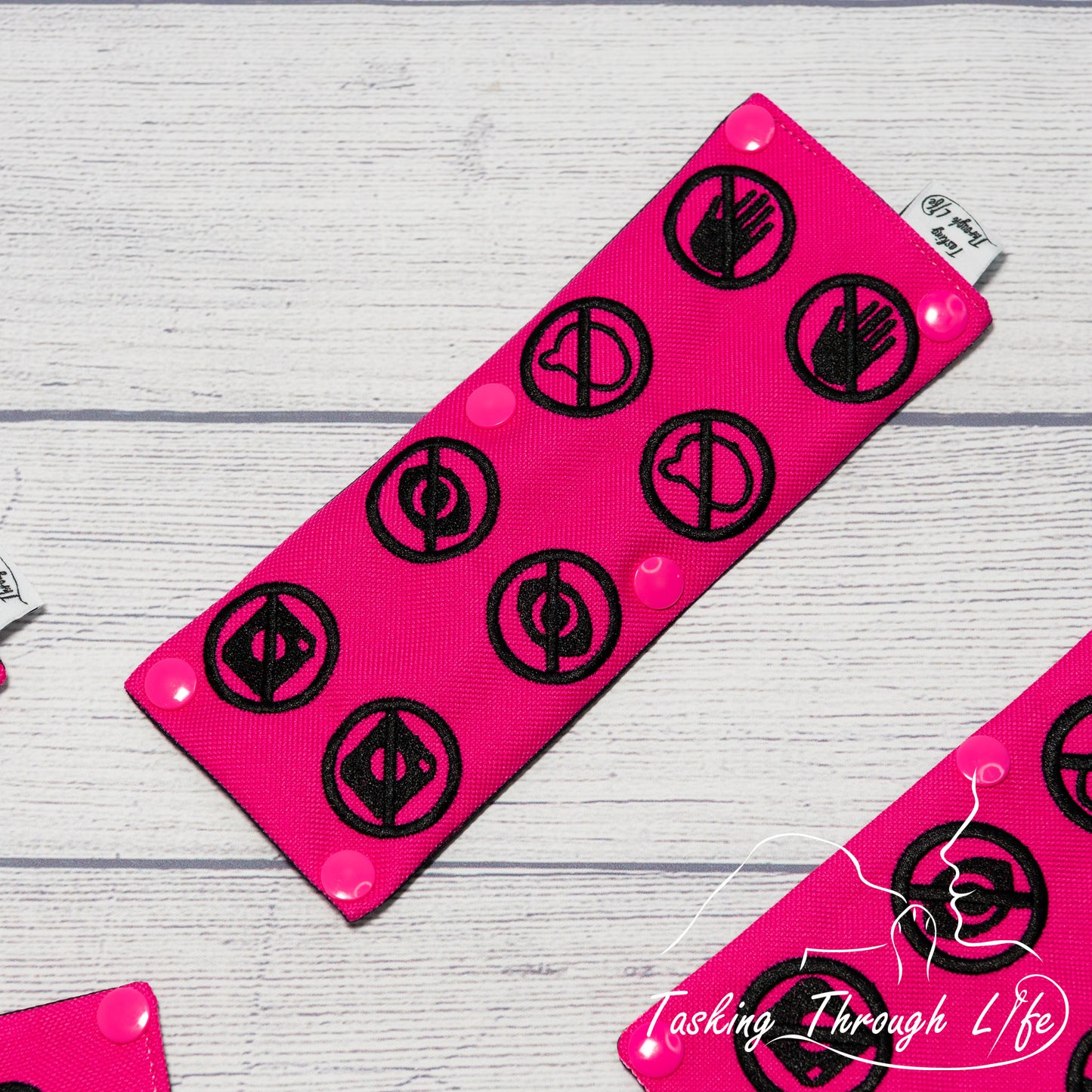 No Contact Symbols Leash Wrap - (V5) - C18