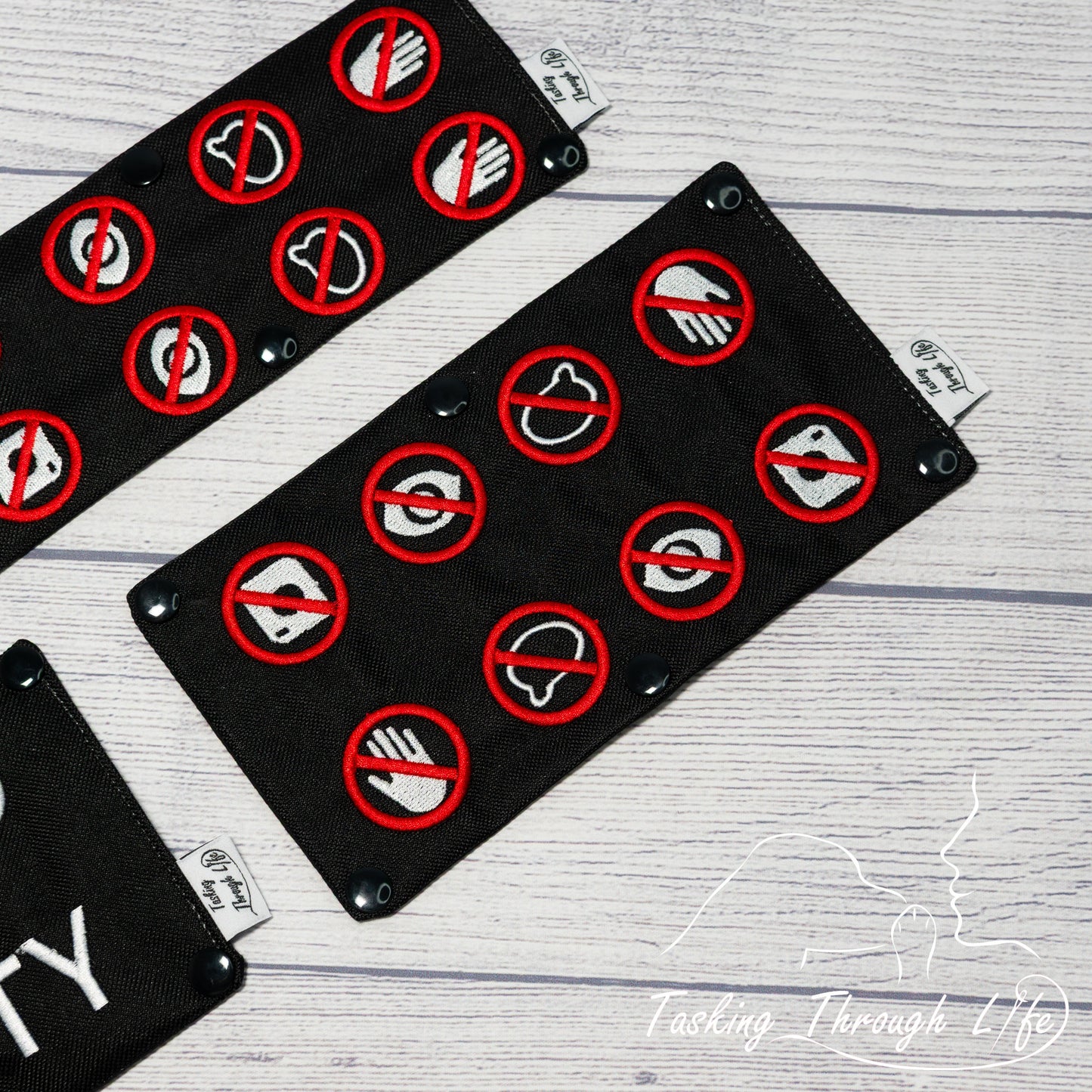 No Contact Symbols Chest Strap Wrap (V3) (V11)- C3