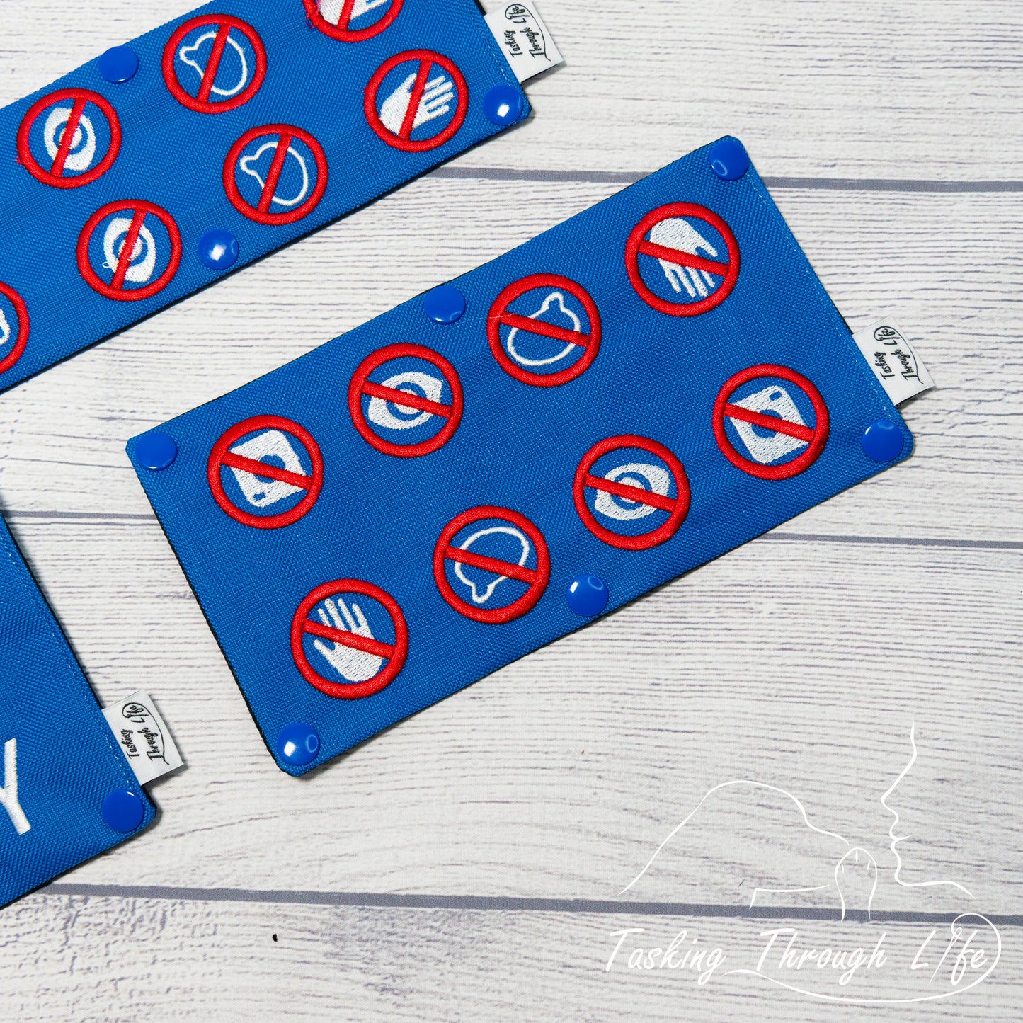No Contact Symbols Chest Strap Wrap (V6) - C6
