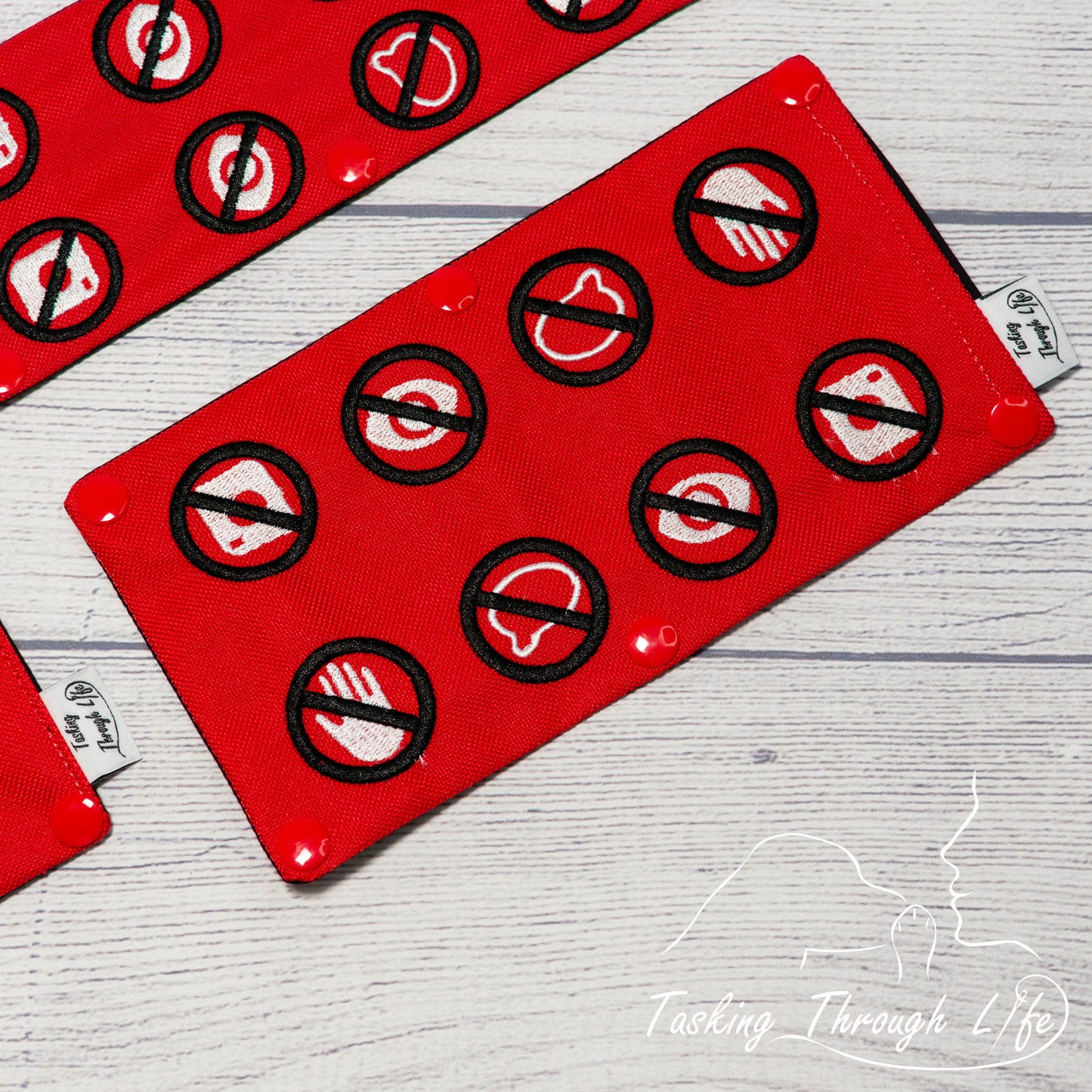 No Contact Symbols Chest Strap Wrap (V17) - C13