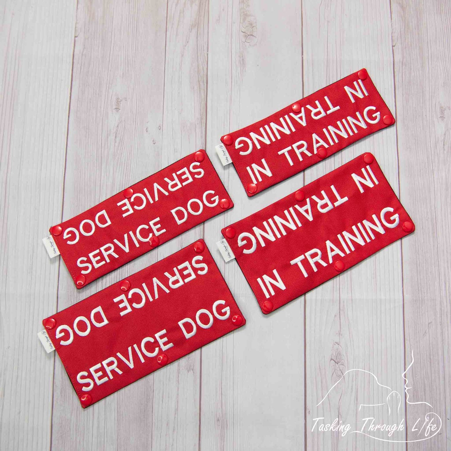 Premade Various Sizes - Red and White SD (V1)