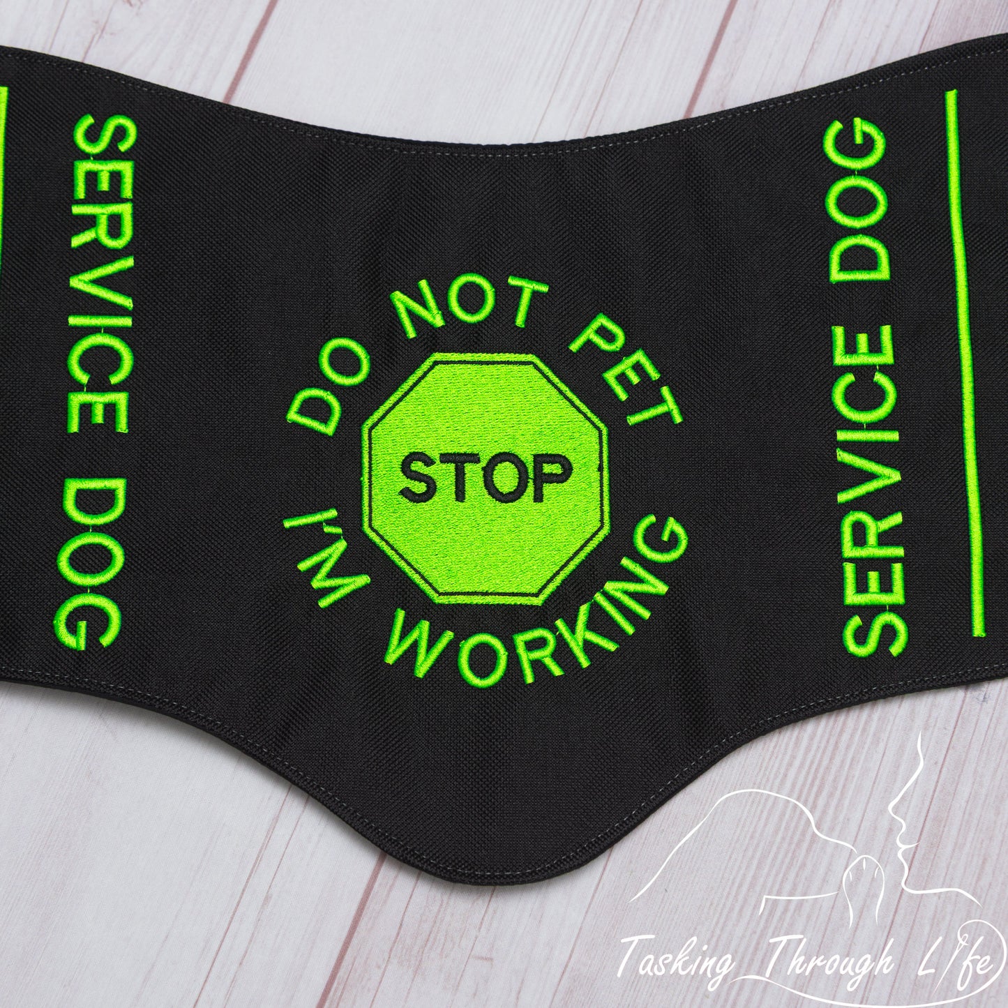 Premade Various Sizes - Black Stop Sign SDIT (V14)