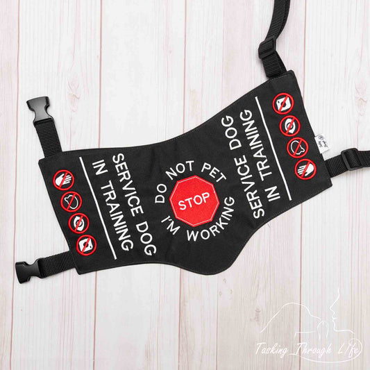 Premade Various Sizes - Black Stop Sign SDIT (V11)