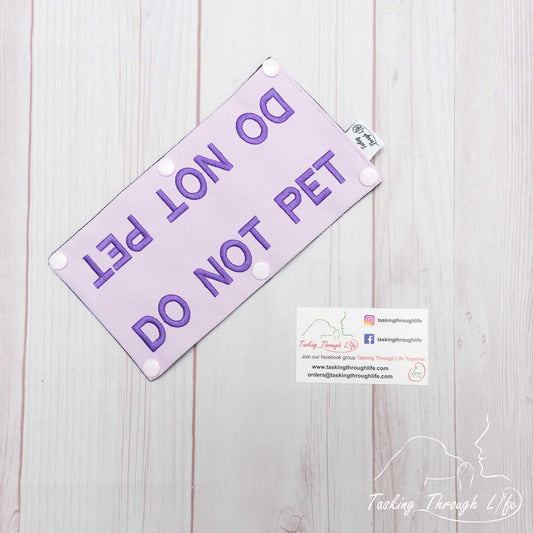 Do Not Pet Chest Strap Wrap - D19