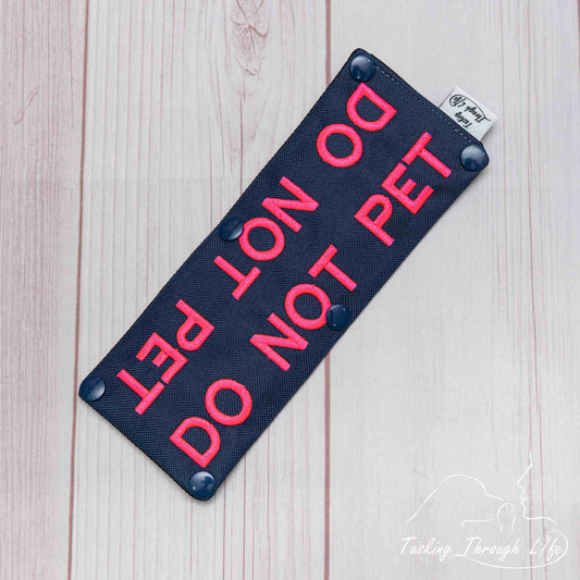 Do Not Pet Leash Wrap Pink (V13) - D14