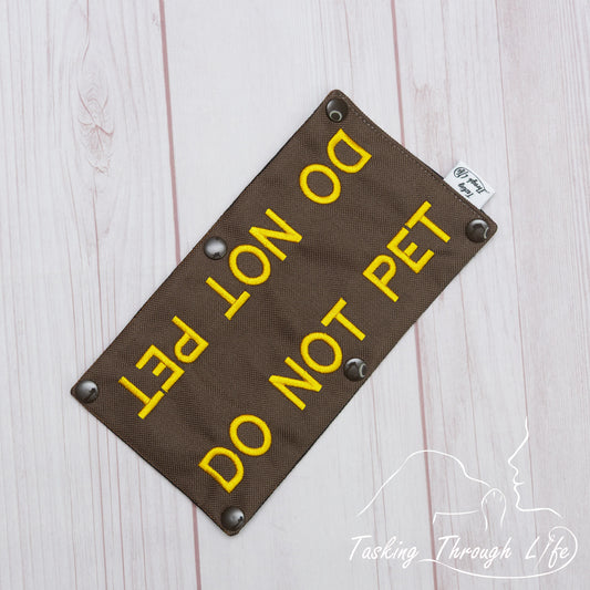 Do Not Pet Chest Strap Wrap (V15) - D26