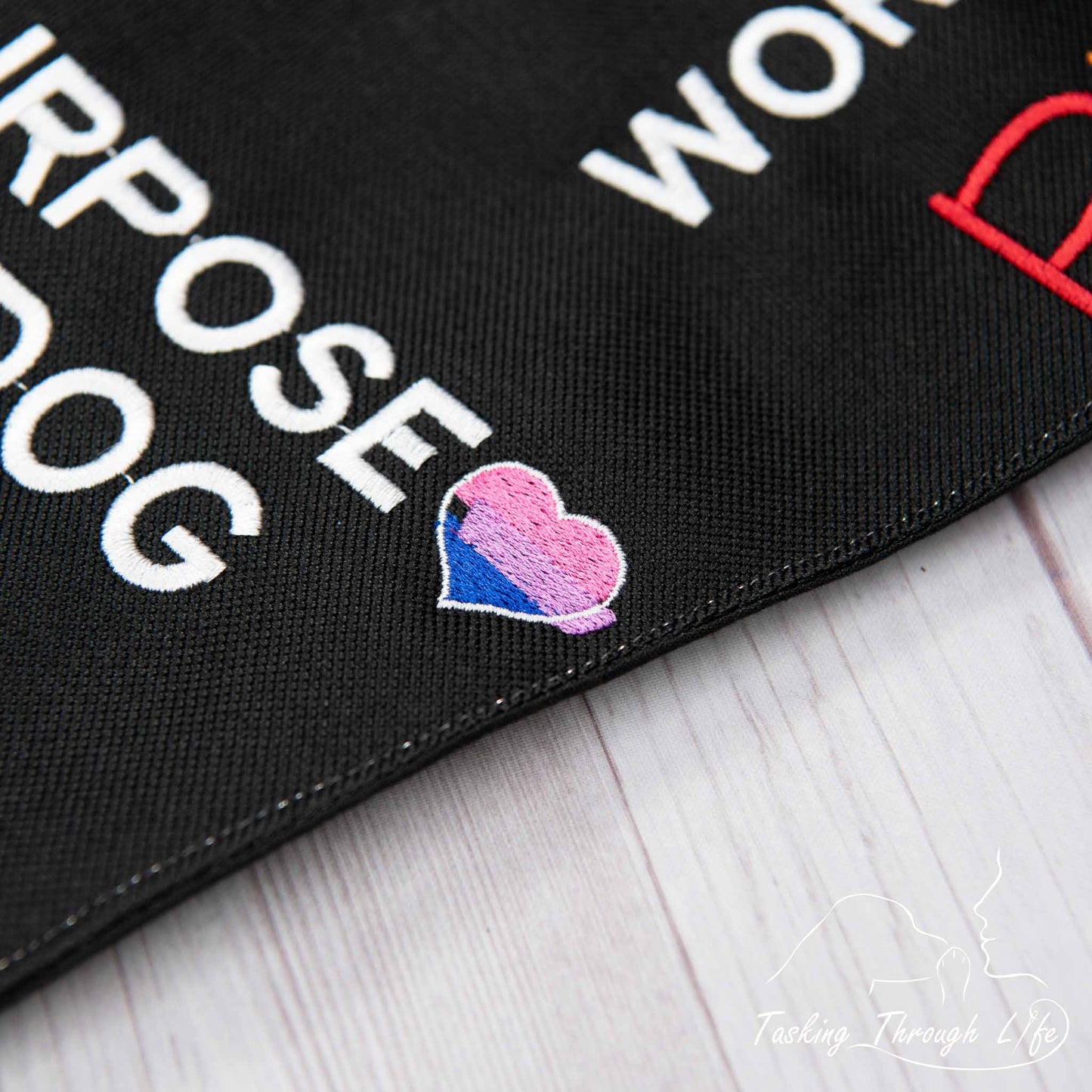 Premade Large Pride Vest- Stitching Flaw
