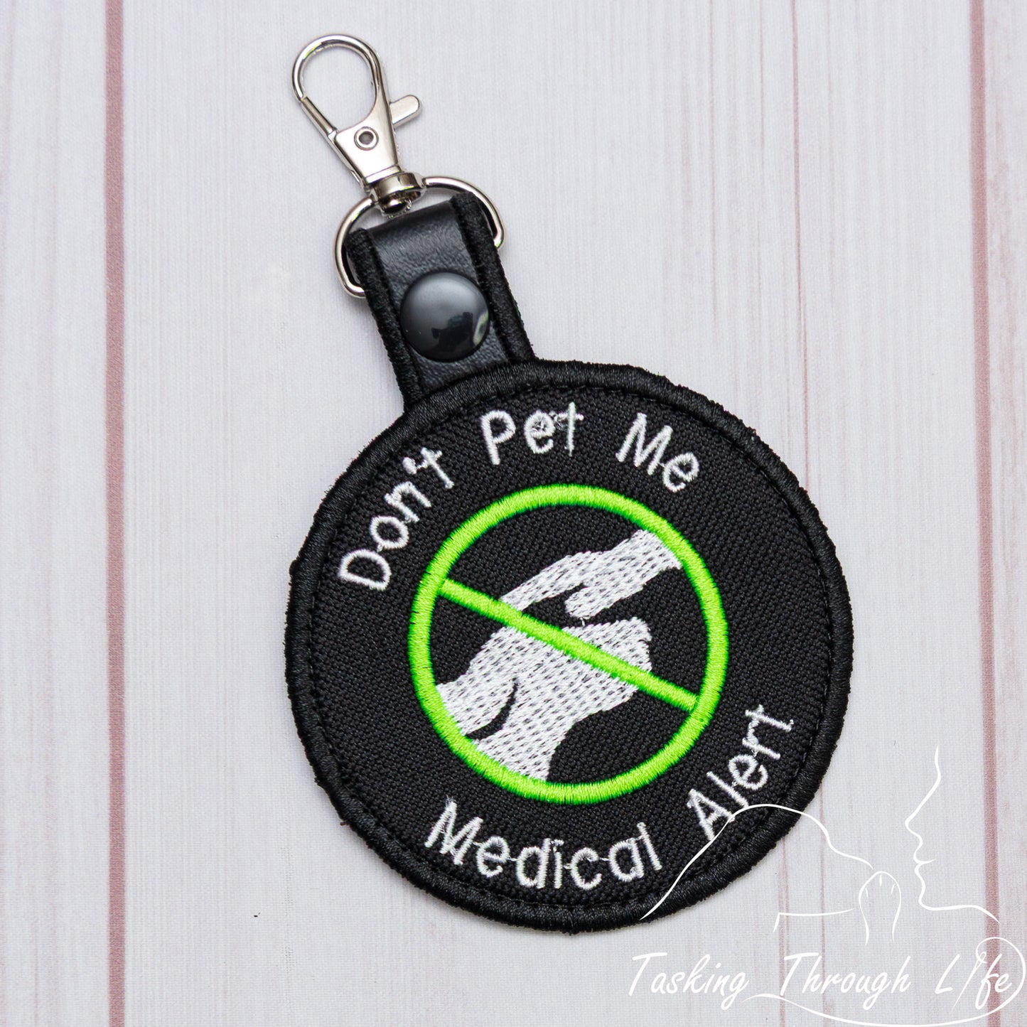 Don't Pet Me Medical Alert Premade Patch Tab - P4