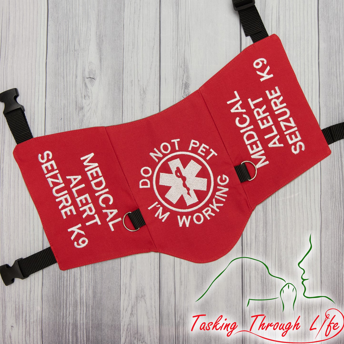 D-RING Upgrade, Custom service dog vest add-on