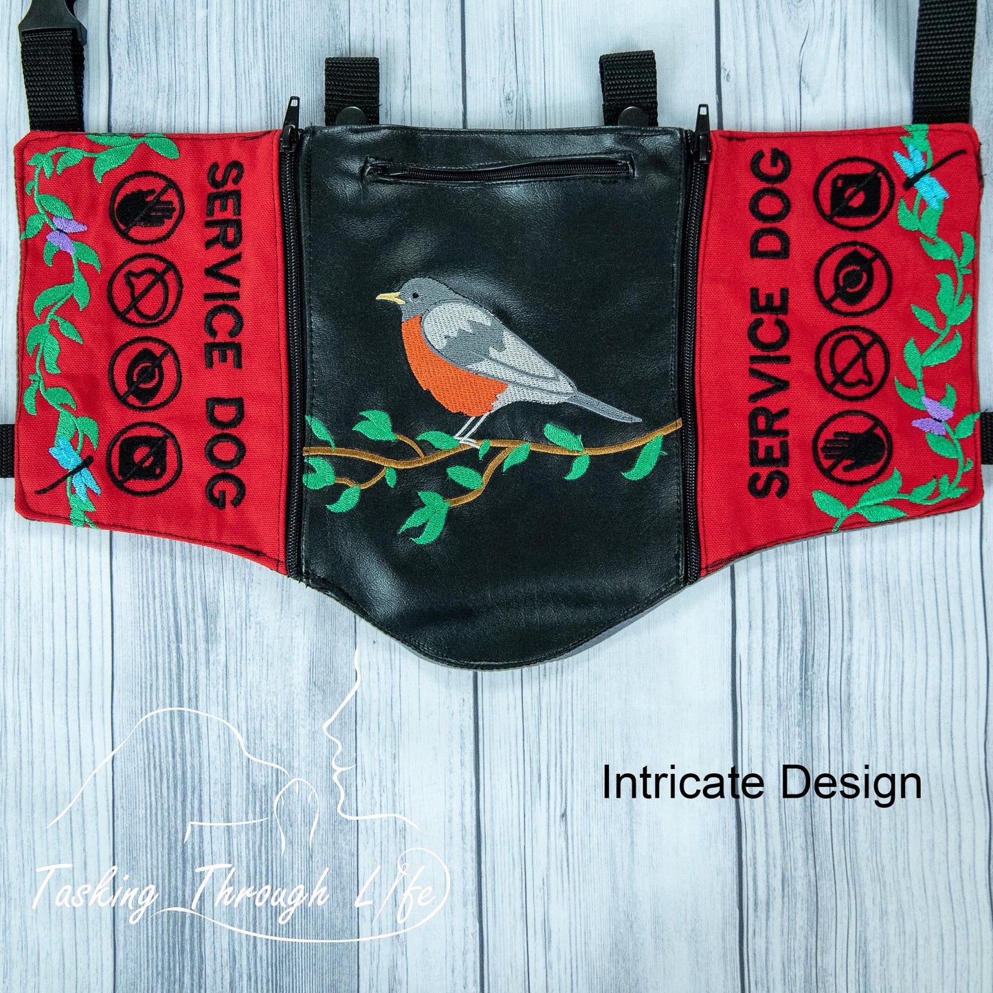 GRAPHIC Design Upgrade, Custom service dog vest add-on