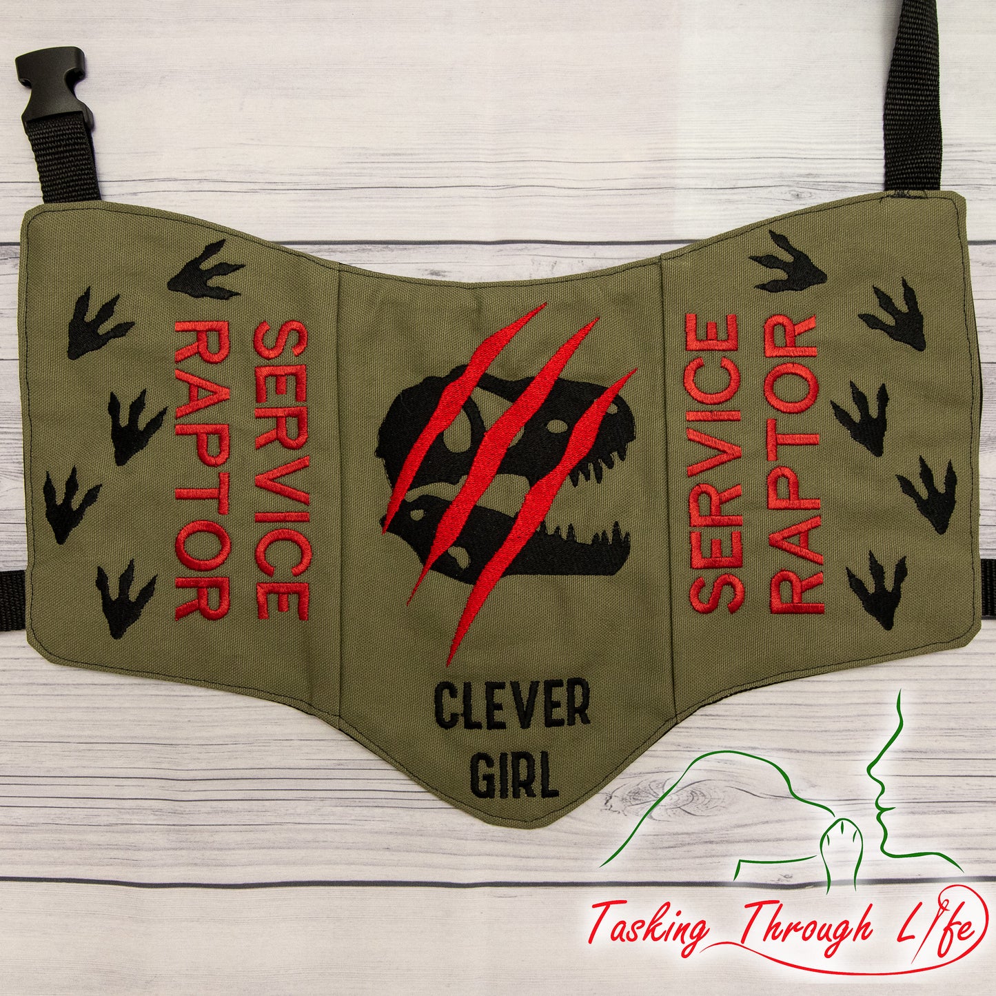 GRAPHIC Design Upgrade, Custom service dog vest add-on