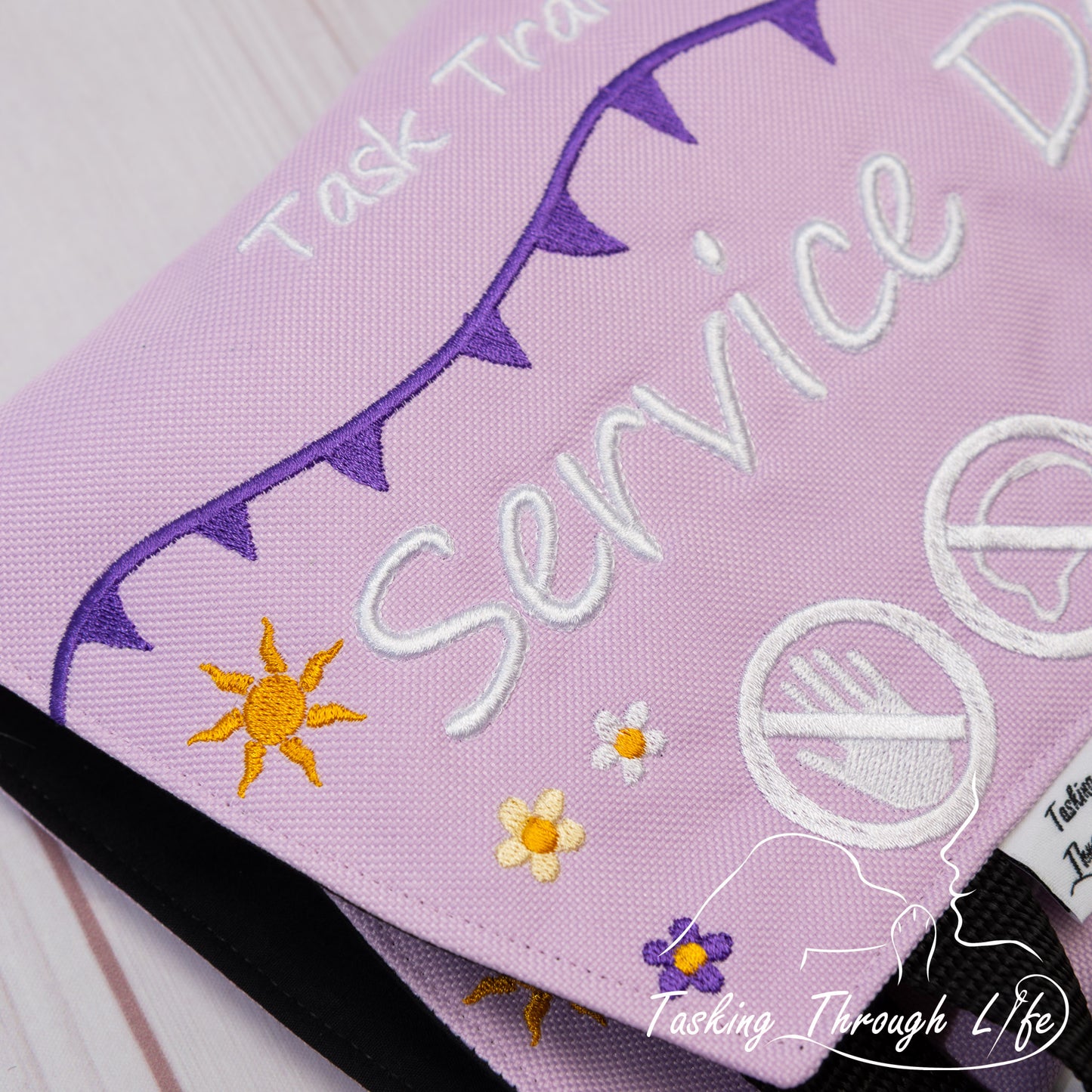 Premade Large  - Haze Task Trained Service Dog Q32 - Stitching Flaw