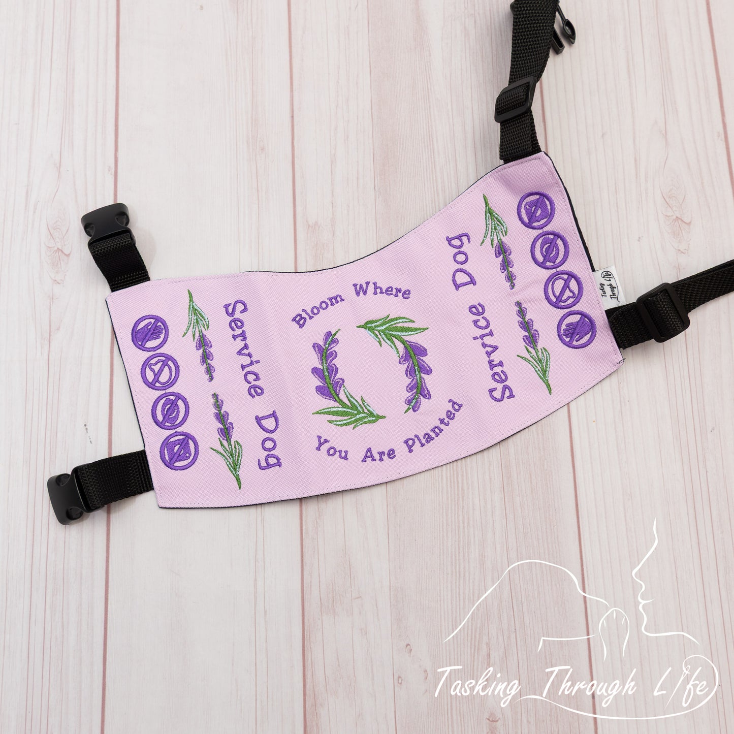 Premade Small SR Short-  Lavender Blooms Q38