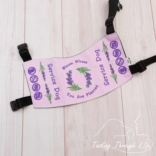 Premade Small SR Short-  Lavender Blooms Q38