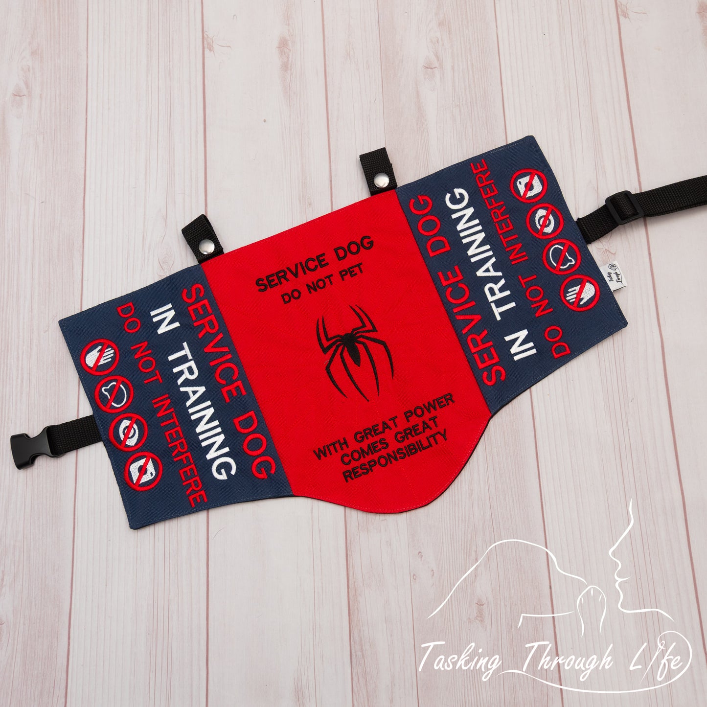 Premade Large Cape - Service Spider design Q34