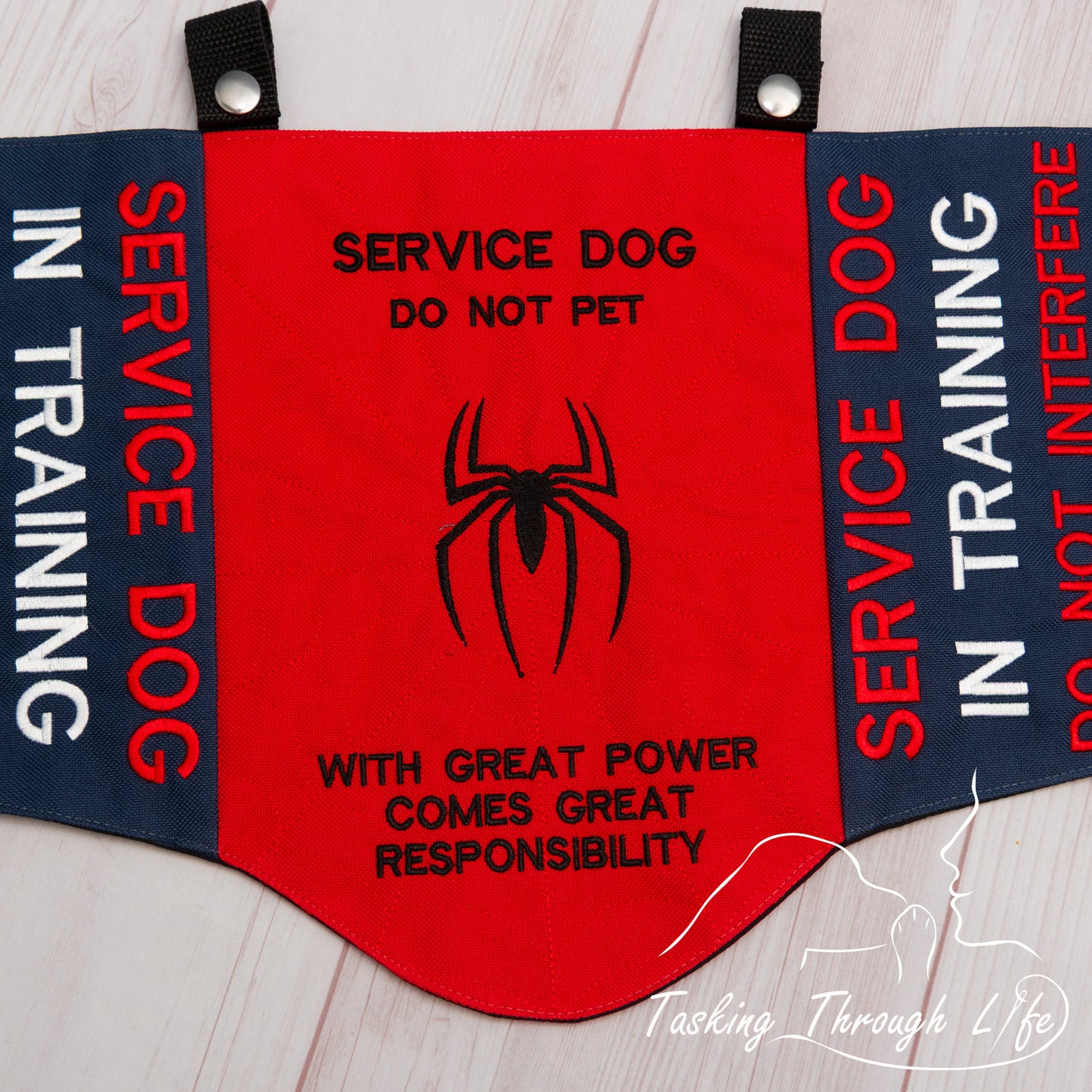 Premade Large Cape - Service Spider design Q34