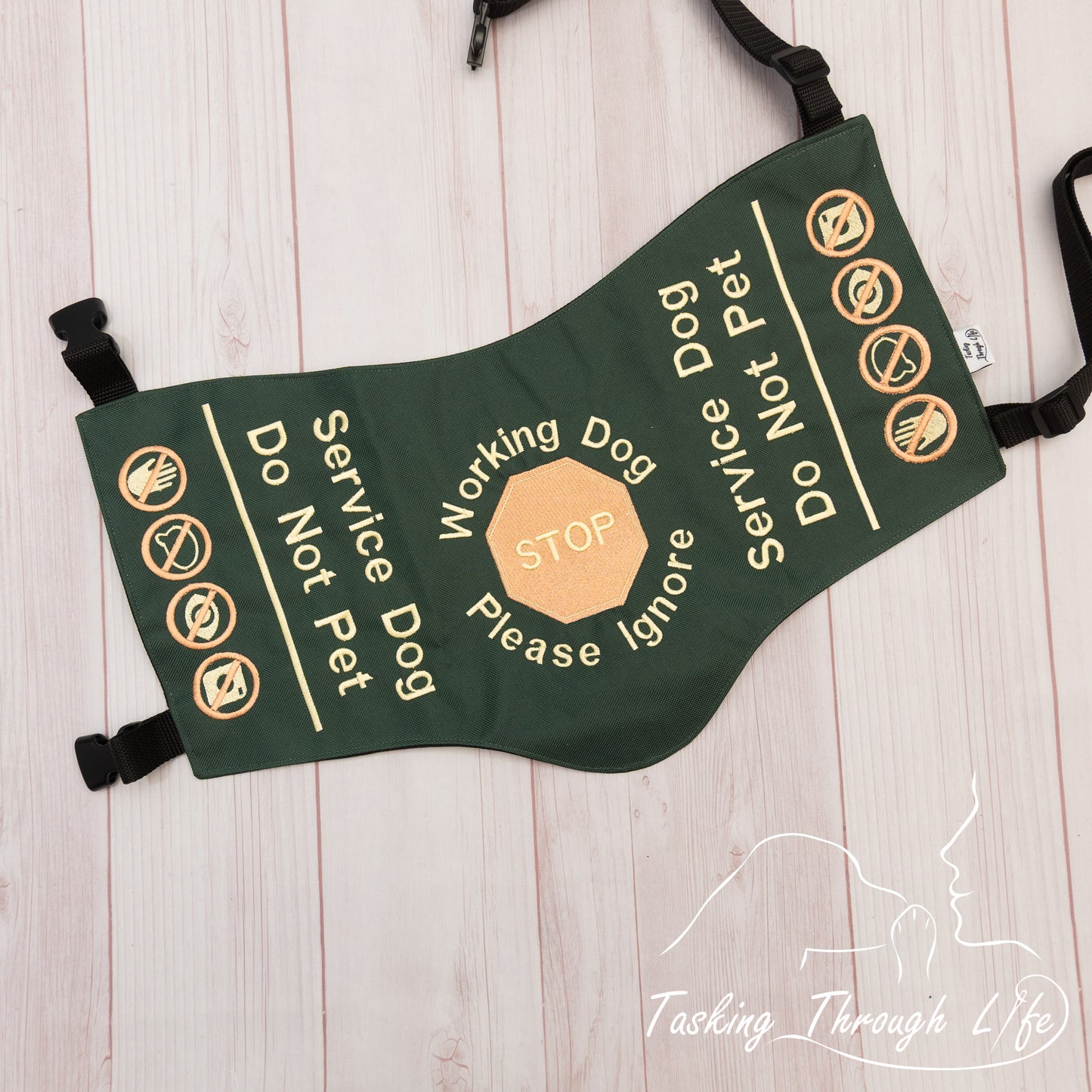 Premade Large - Ivy Service Dog Q46 - stitching flaw