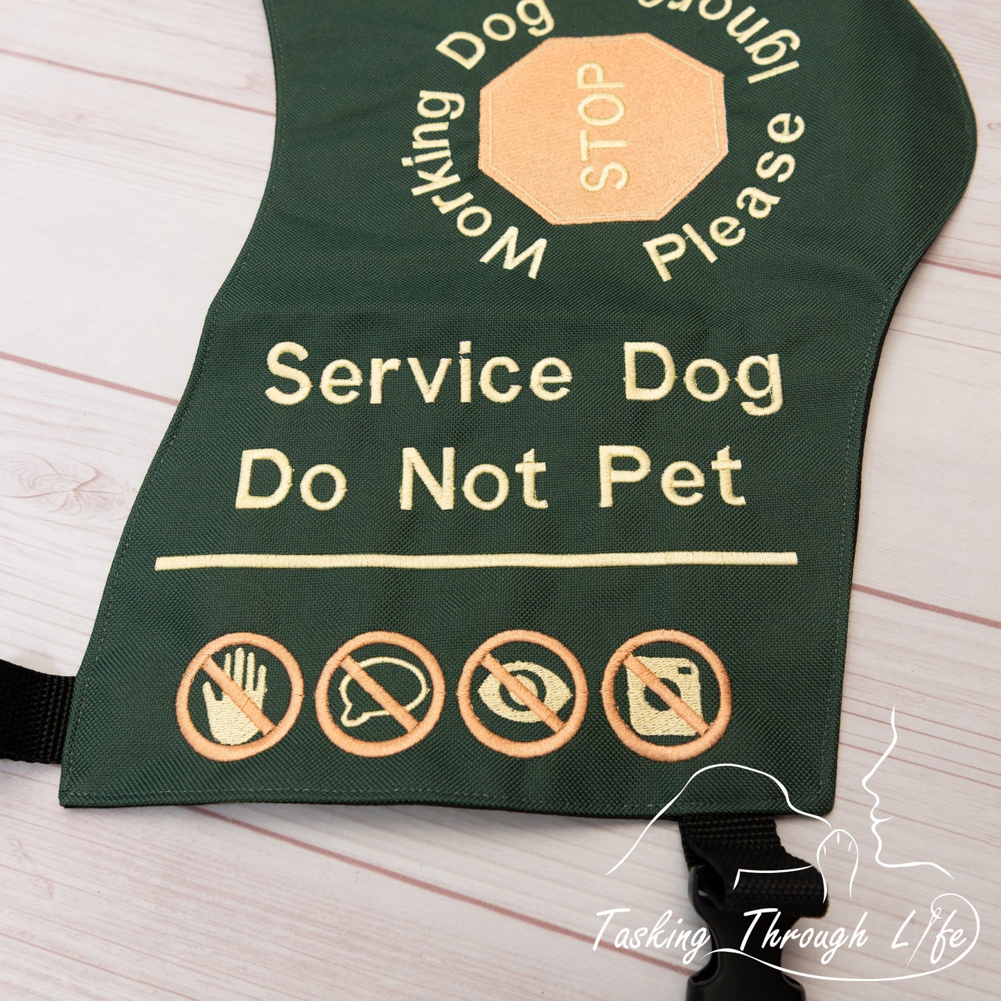 Premade Large - Ivy Service Dog Q46 - stitching flaw