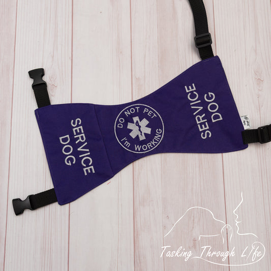 Premade Medium Butterfly - Imperial SERVICE DOG Q35