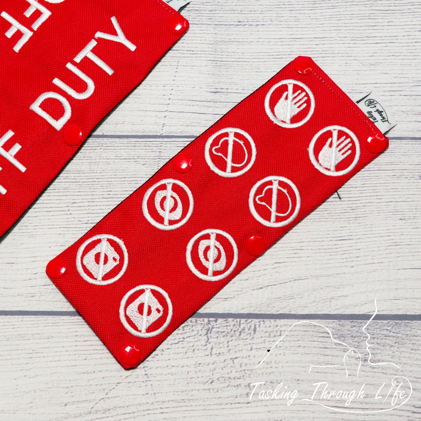 No Contact Symbols Leash Wrap - (V1) - C14