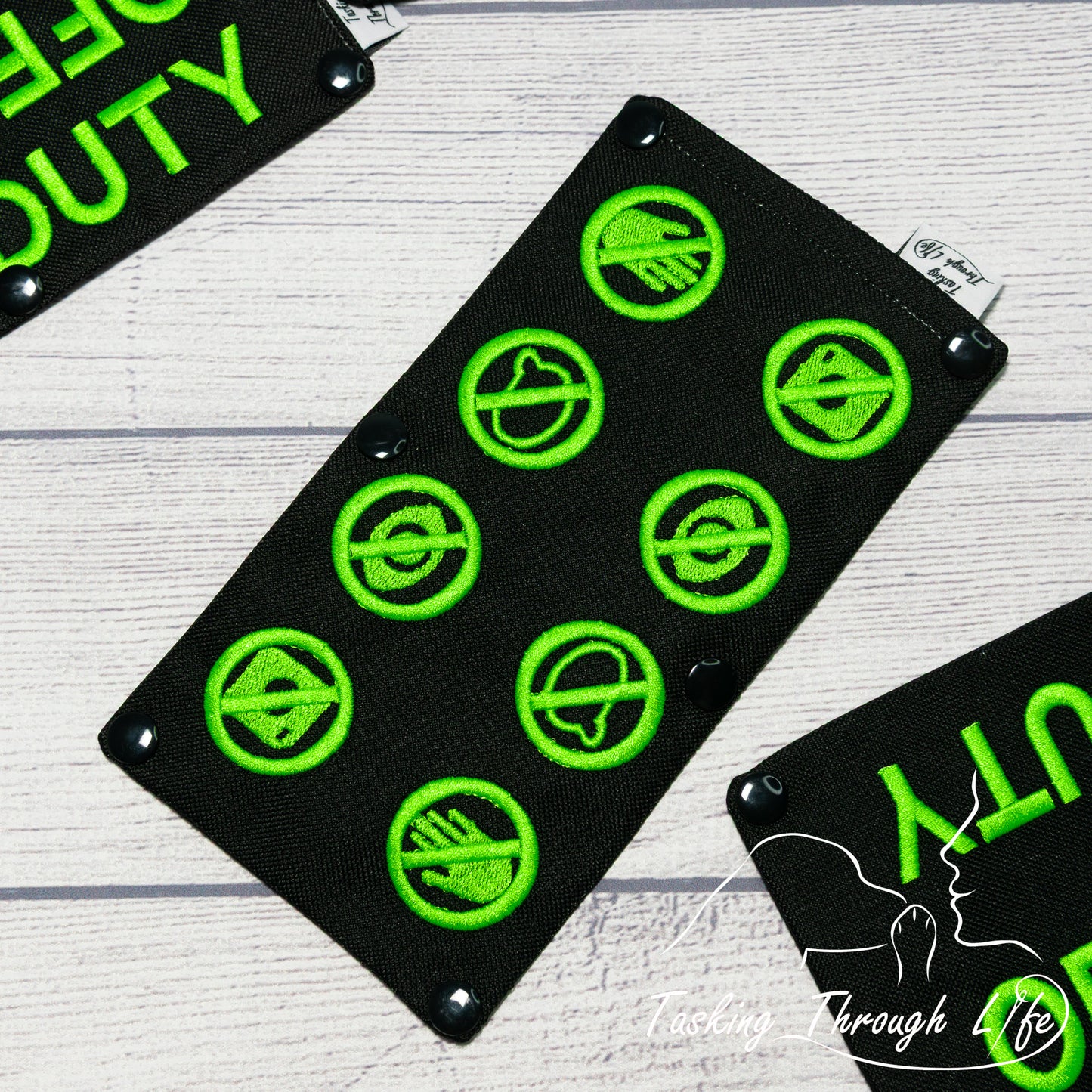 No Contact Symbols Chest Strap Wrap (V14) - C10