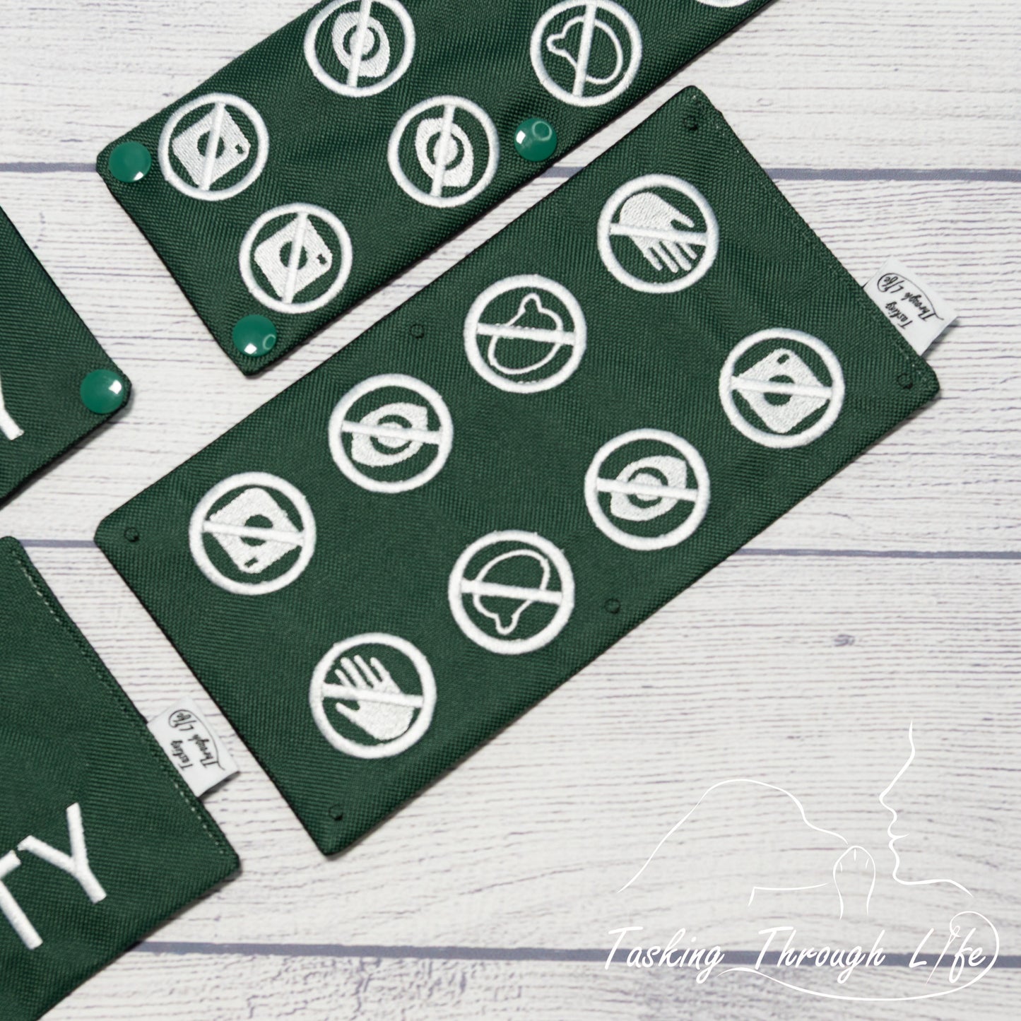 No Contact Symbols Chest Strap Wrap (V2) - C2