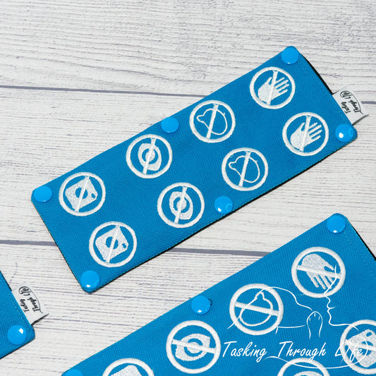 No Contact Symbols Leash Wrap - (V4) - C17