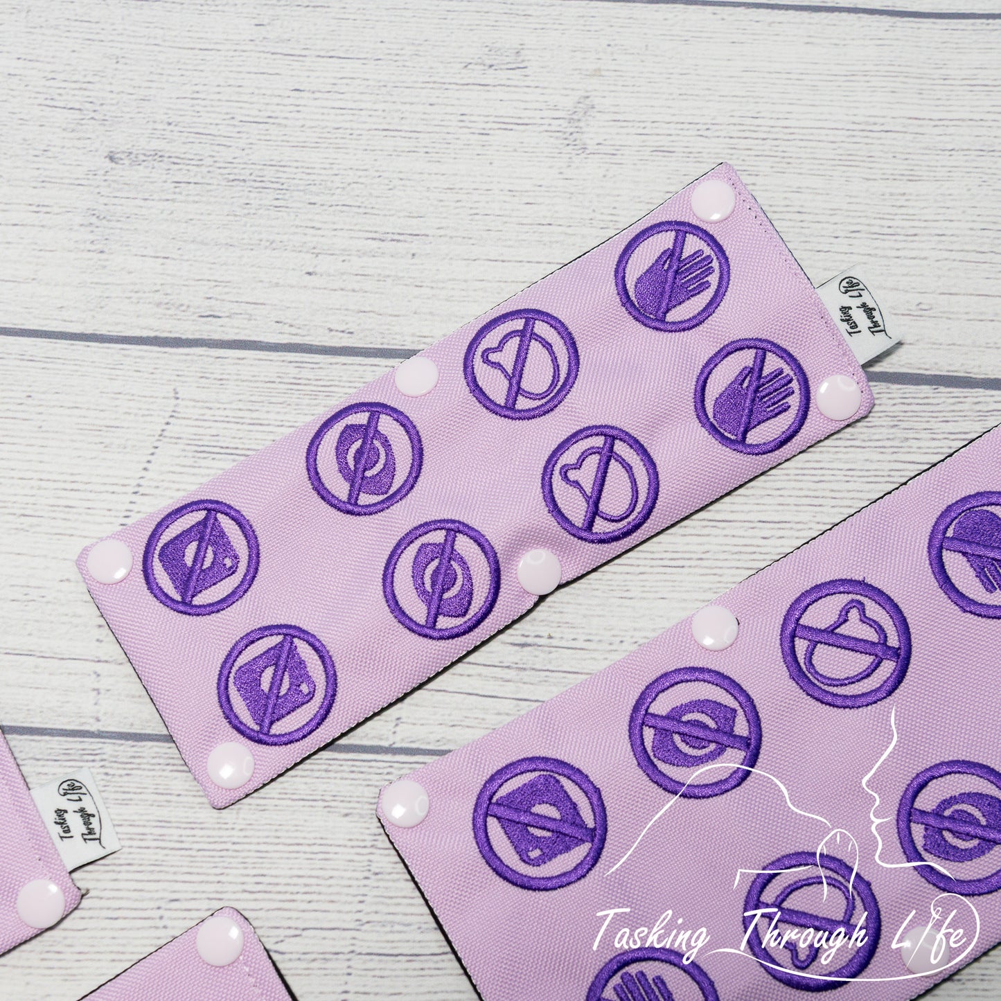 No Contact Symbols Leash Wrap - (V12) - C22