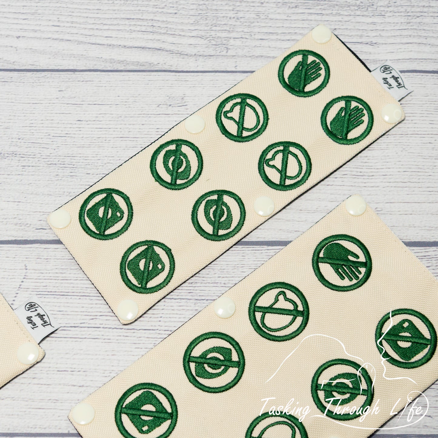 No Contact Symbols Leash Wrap - (V9) - C21