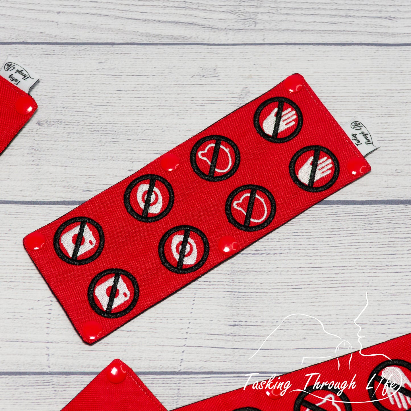 No Contact Symbols Leash Wrap - (V17) - C26
