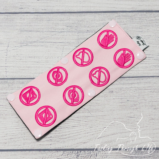 No Contact Symbols Leash Wrap - (V10) - C27