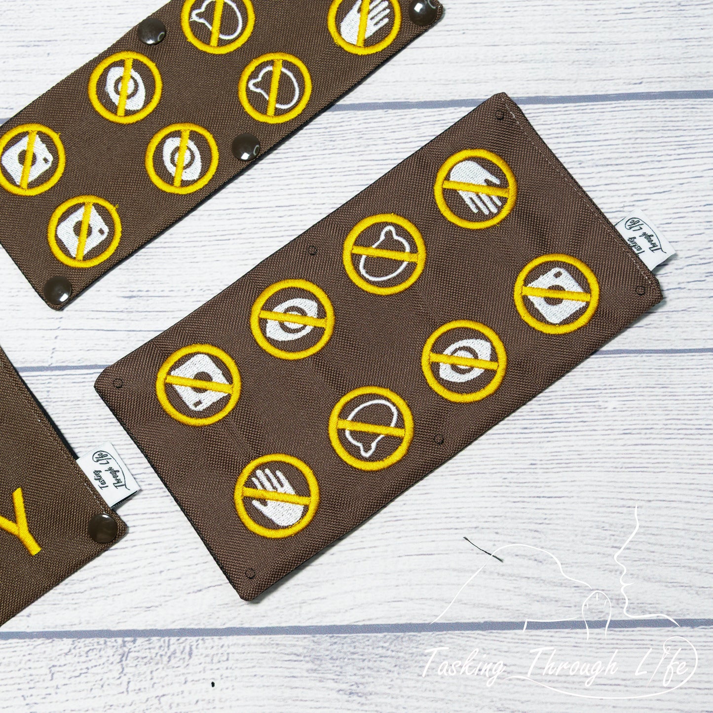 No Contact Symbols Chest Strap Wrap (V15) - C11