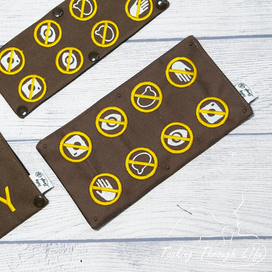 No Contact Symbols Chest Strap Wrap (V15) - C11