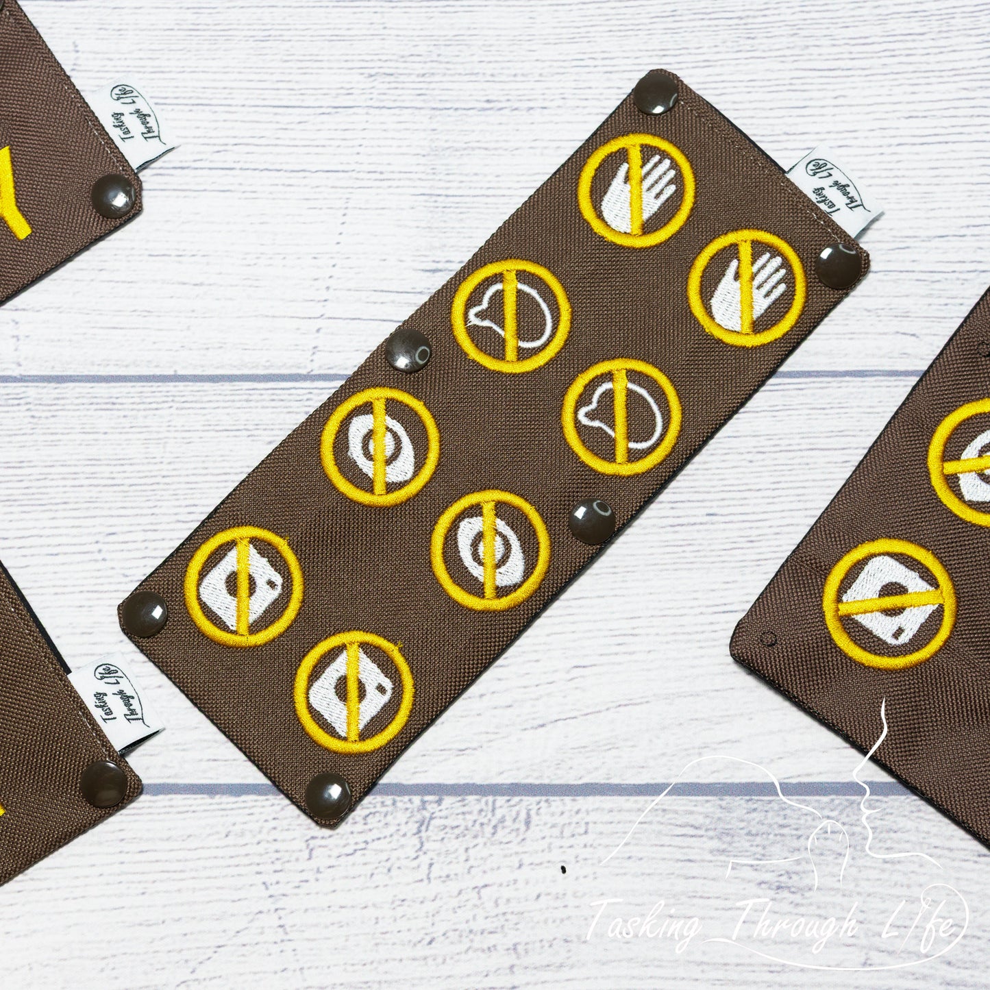 No Contact Symbols Leash Wrap - (V15) - C24