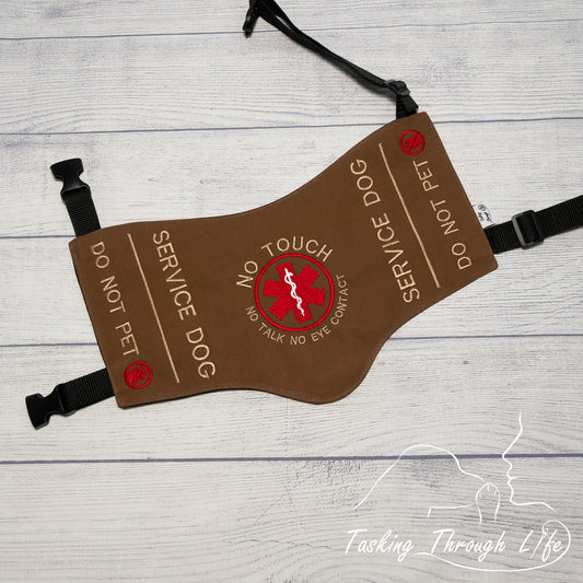 Premade Medium - SERVICE DOG vest - Q63