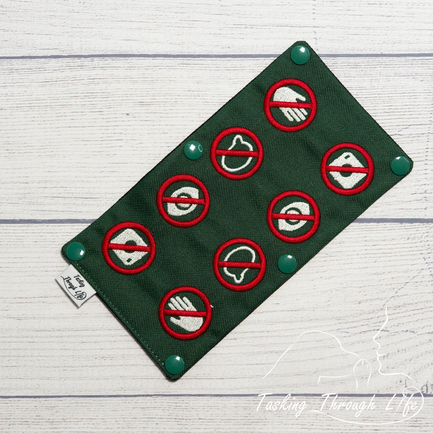 No Contact Symbol Chest Strap Wrap - R116