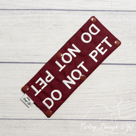 Do Not Pet Leash Wrap - D32