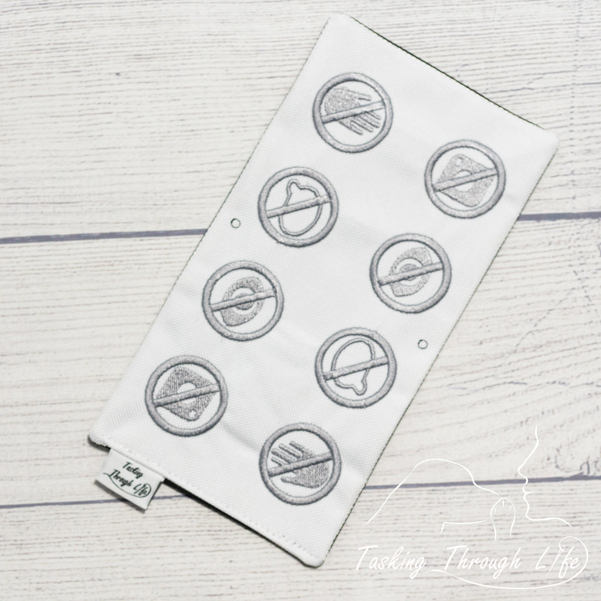 No Contact Symbol Chest Strap Wrap - R115