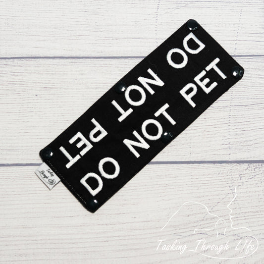 Do Not Pet Leash Wrap - D36