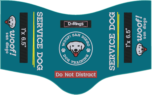 Woof! San Diego Program Vest/Cape