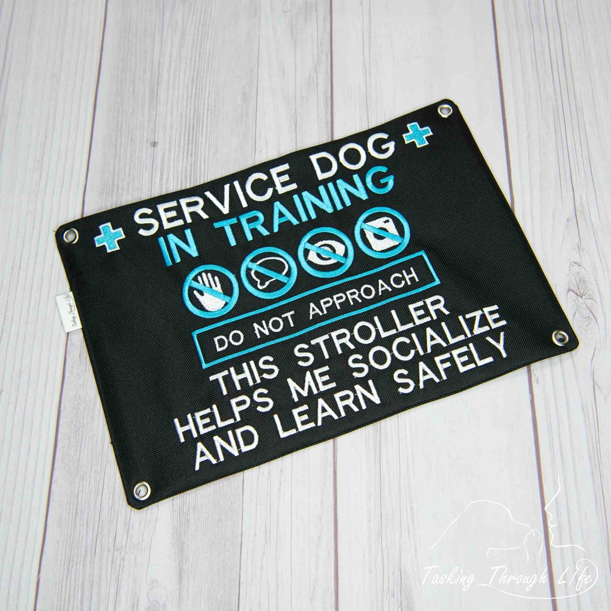 can a service dog be in a stroller All the Basics Stroller Sign – Tasking Through LIfe