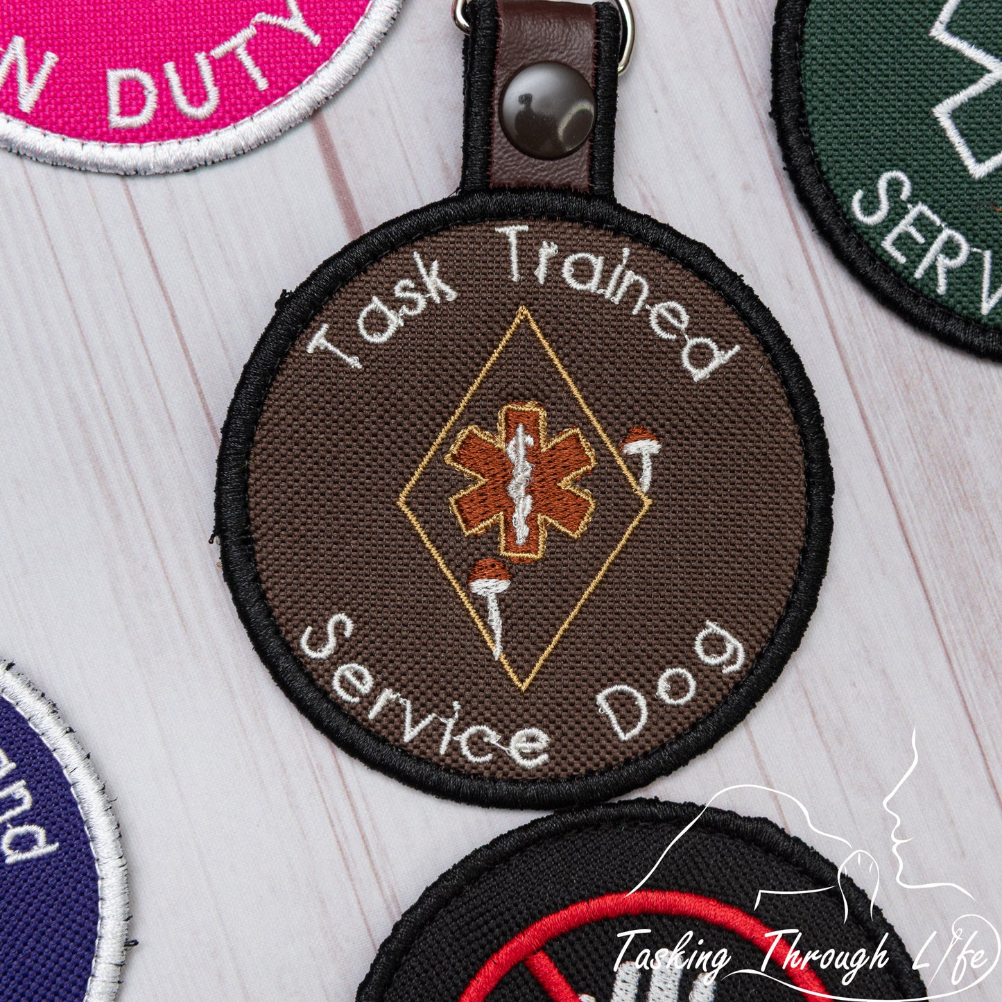 Task Trained Servioce Dog Premade Patch Tab - P2