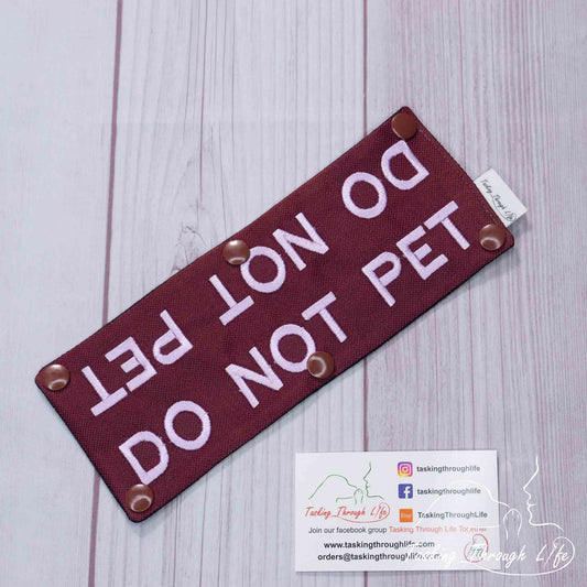 DO NOT PET Leash Wrap - R60