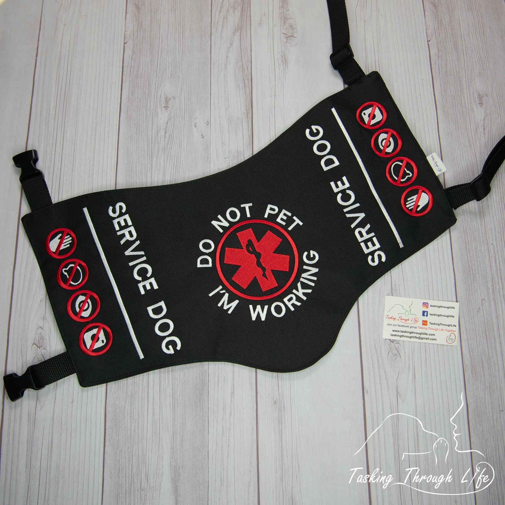 Premade Various Sizes - Black and White/Red SD (V3)