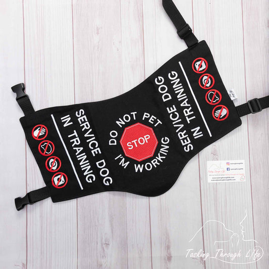 Premade Large - Black SDIT Stop Sign