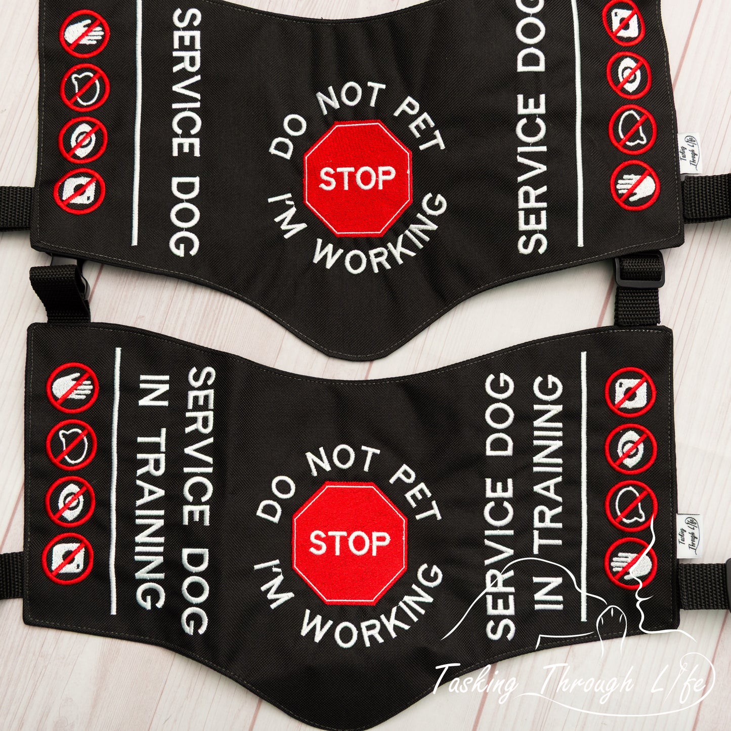 Premade Various Sizes - Black Stop Sign SDIT/SD (V11)