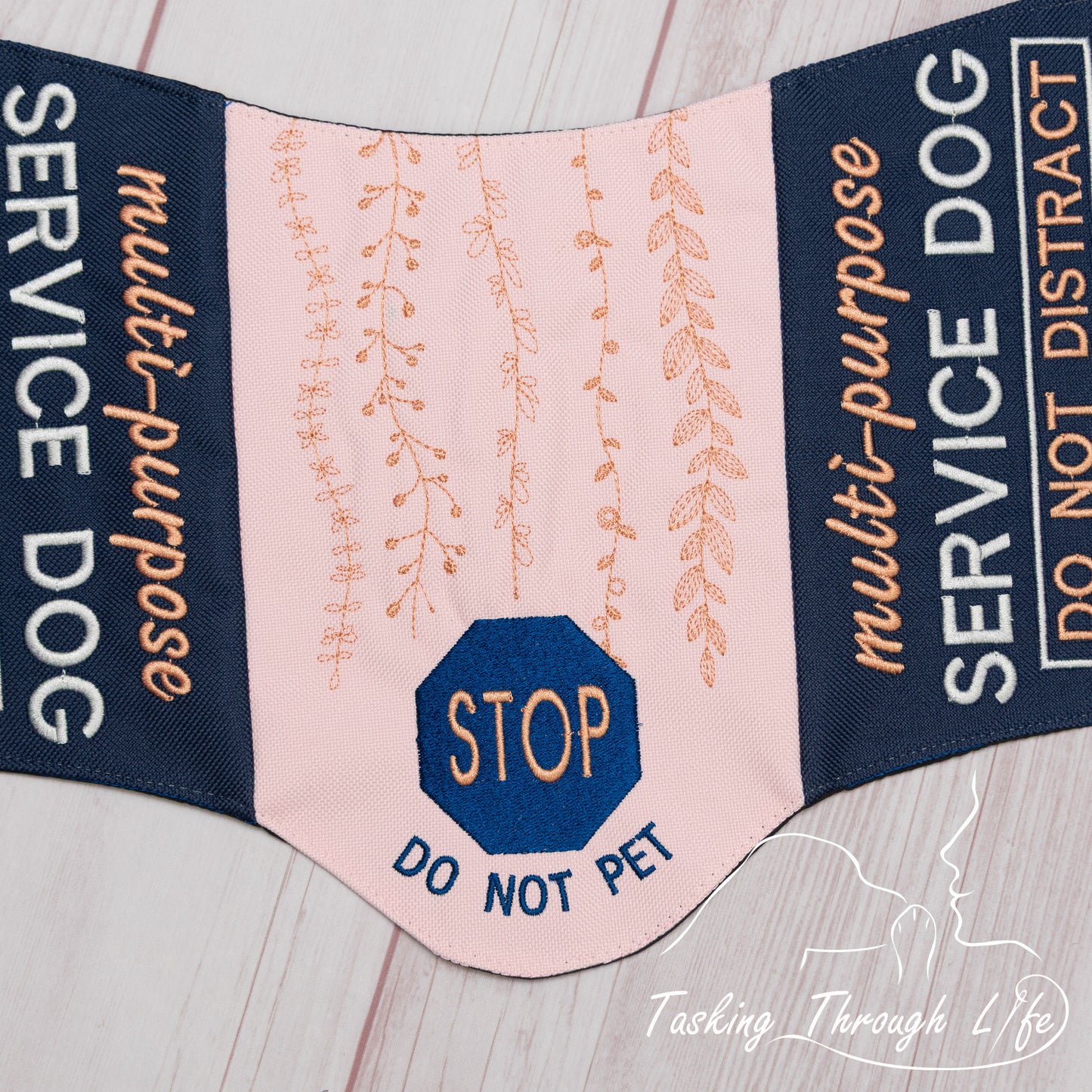 Premade Medium Vines and Stop Sign- (Q7)