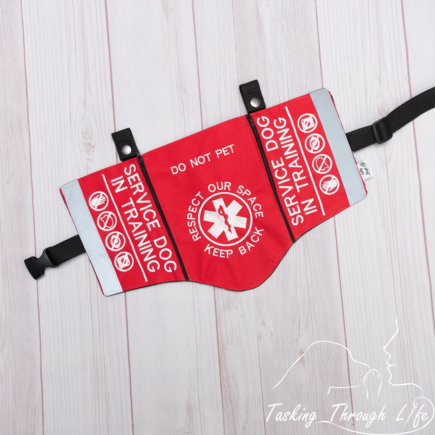 Premade Medium Burning Red SDIT cape - Q16